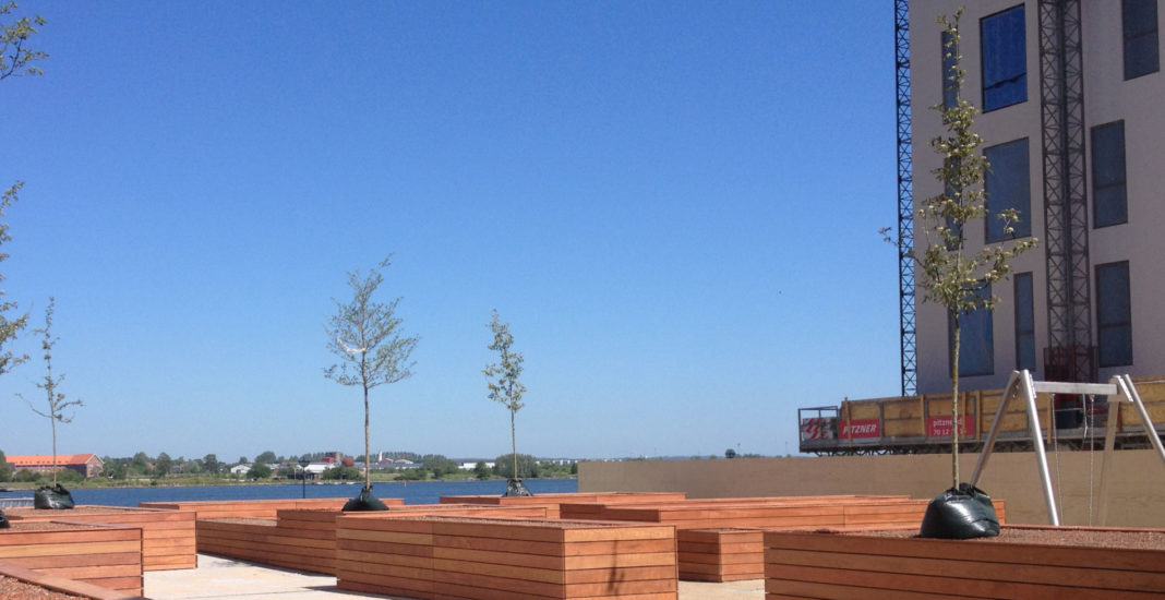 Musikhuskvarteret i Aalborg får maritimt taghavemiljø